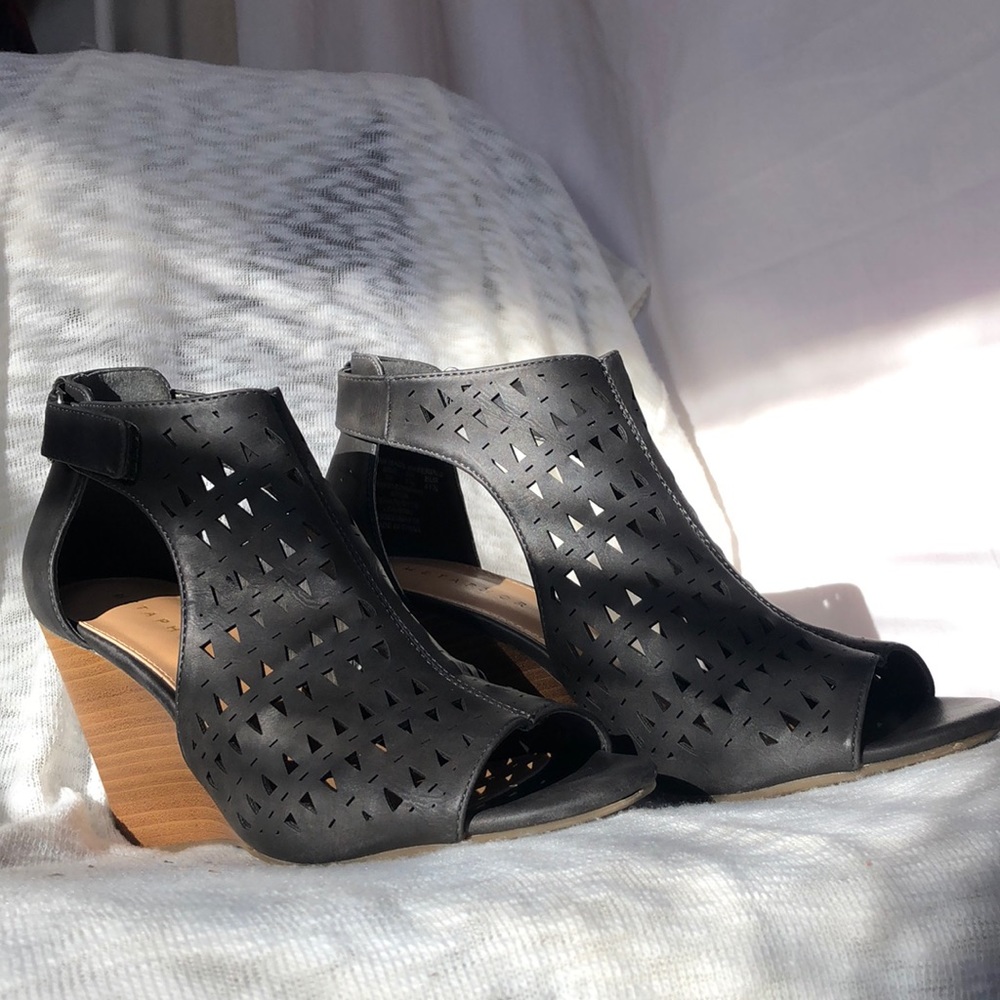 Charcoal wedges
